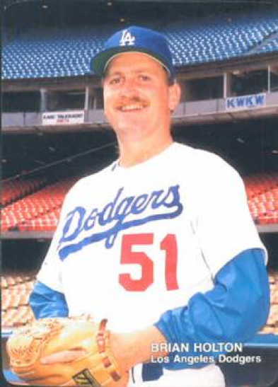 Brian Holton, the forgotten Dodger of '88, struggles to live in the present  - Los Angeles Times